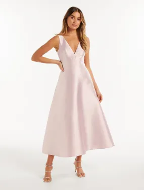 Lydia V-Neck Prom Dress