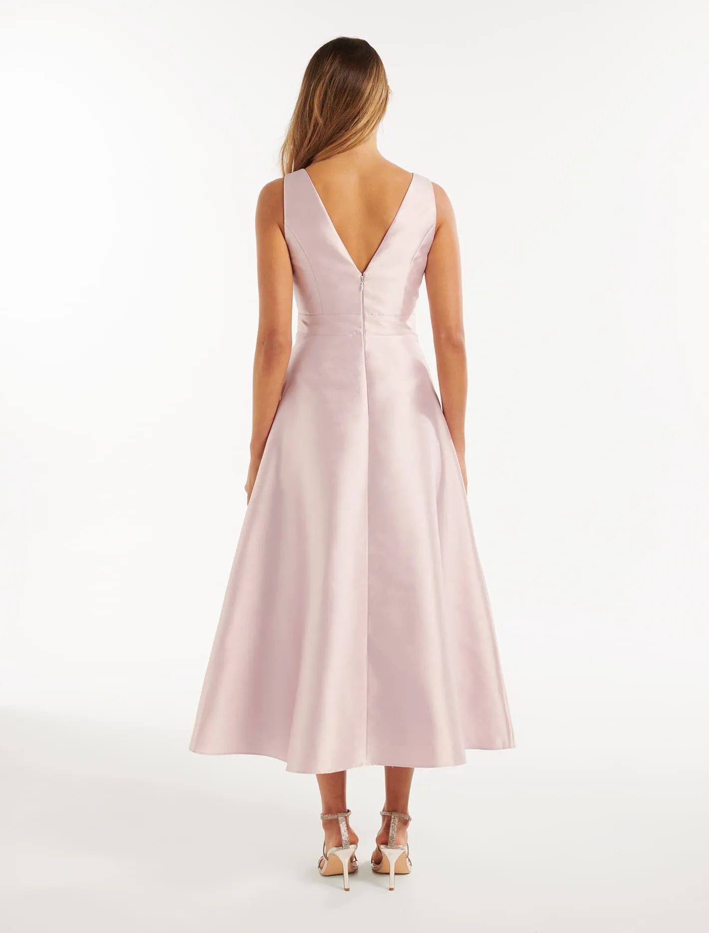 Lydia V-Neck Prom Dress