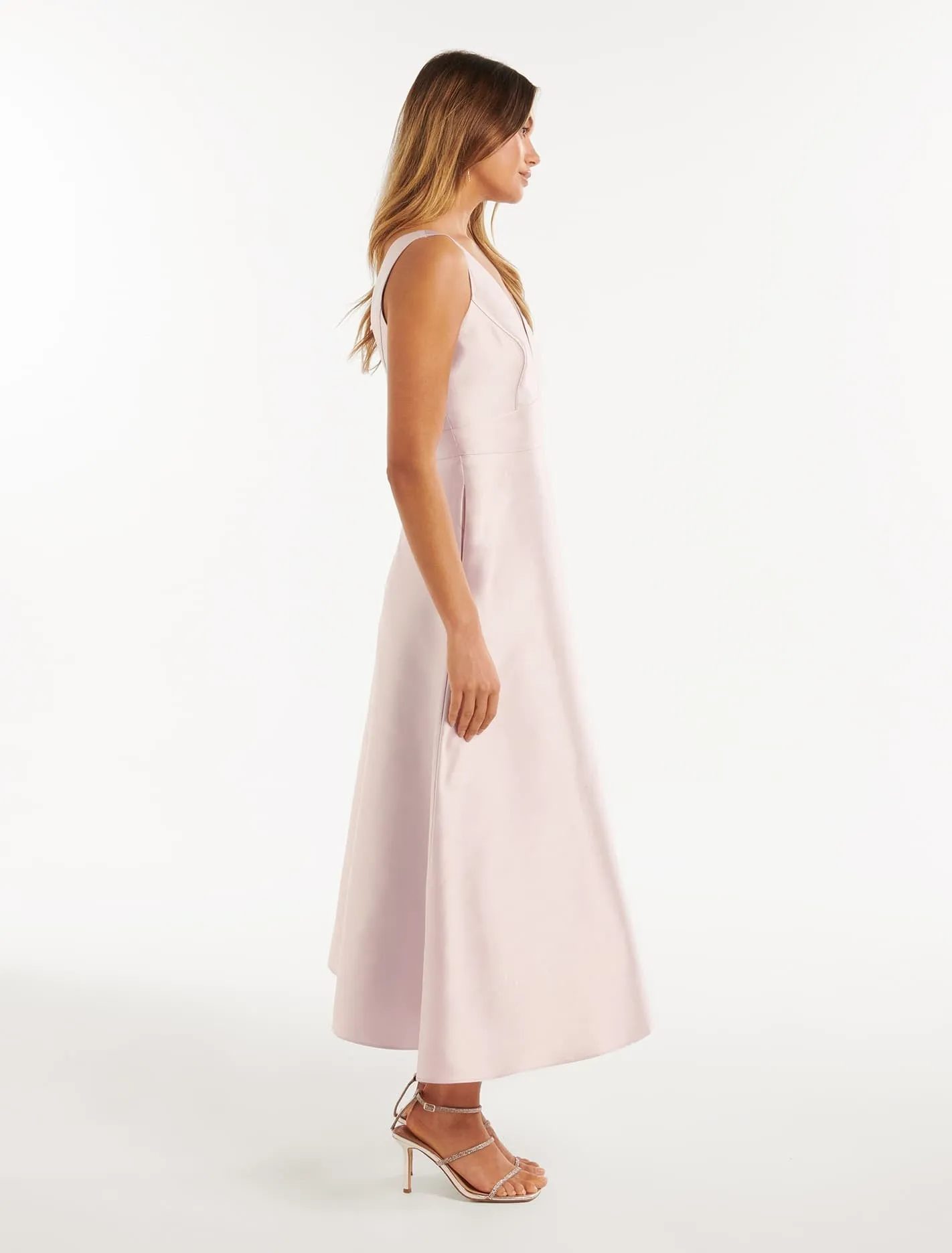 Lydia V-Neck Prom Dress