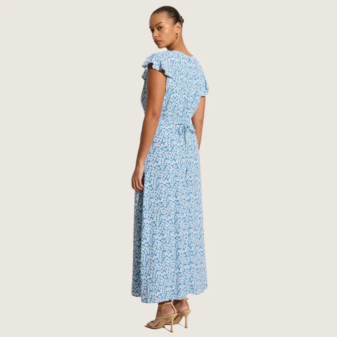 Magdelena Midi Dress (Elka Floral Print)