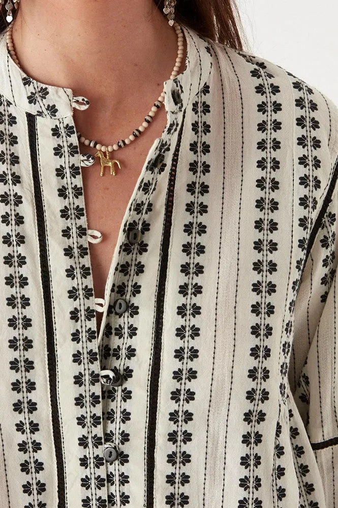 Maison Hotel Vintage Shell Consuelito Blouse
