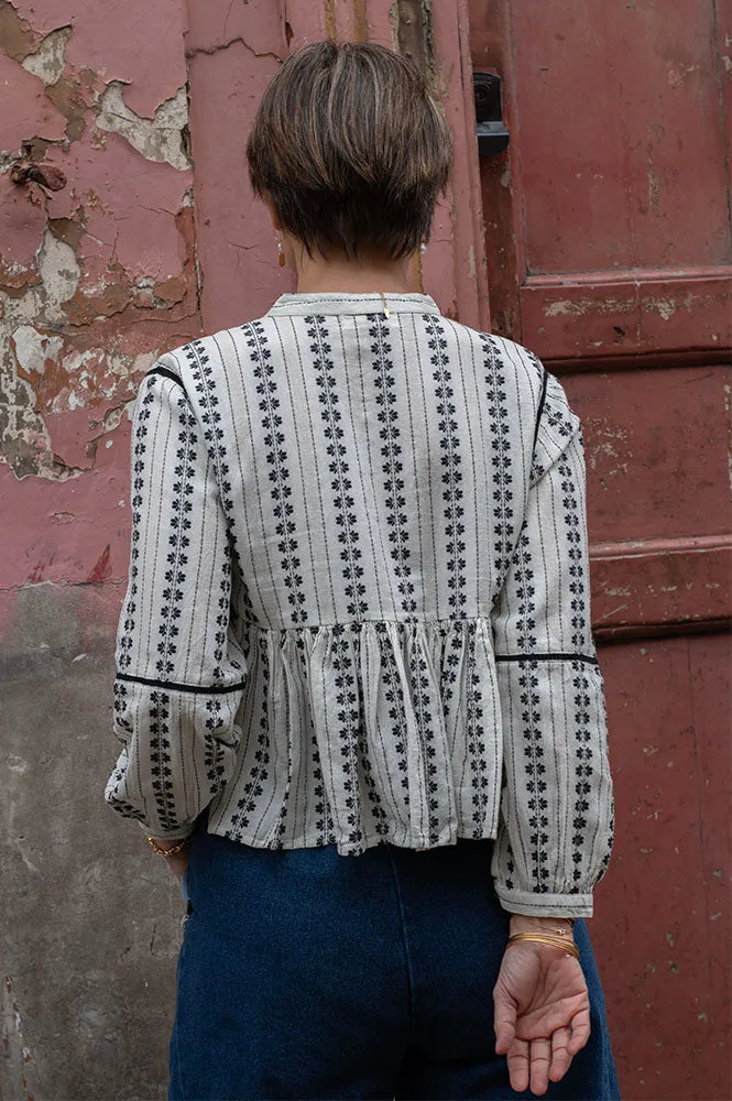 Maison Hotel Vintage Shell Consuelito Blouse