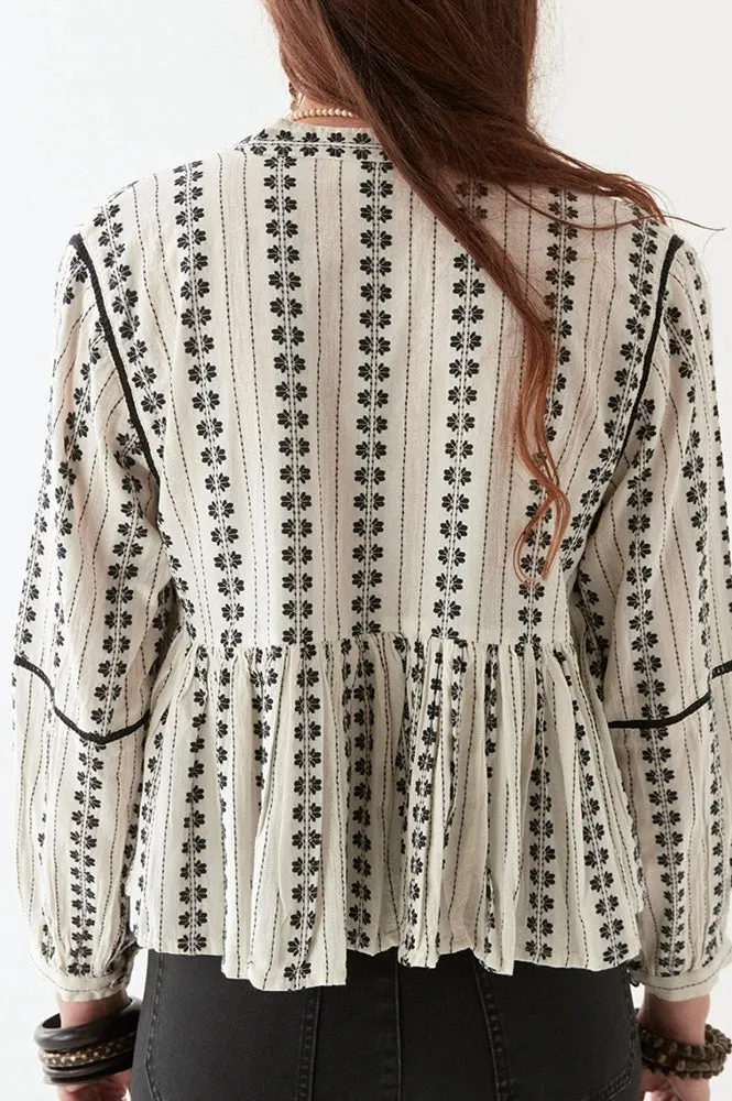 Maison Hotel Vintage Shell Consuelito Blouse