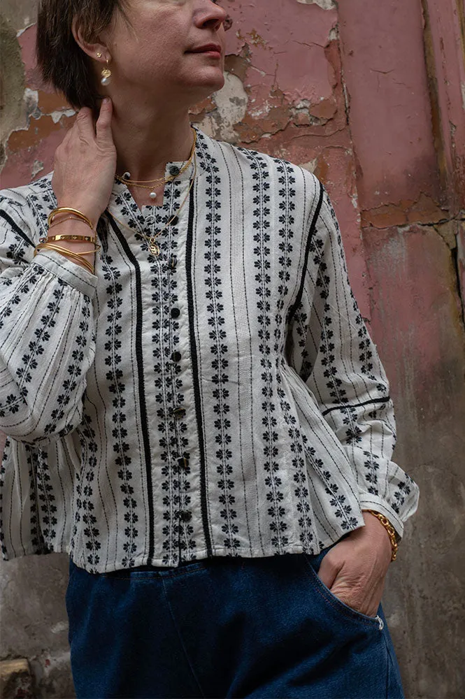 Maison Hotel Vintage Shell Consuelito Blouse