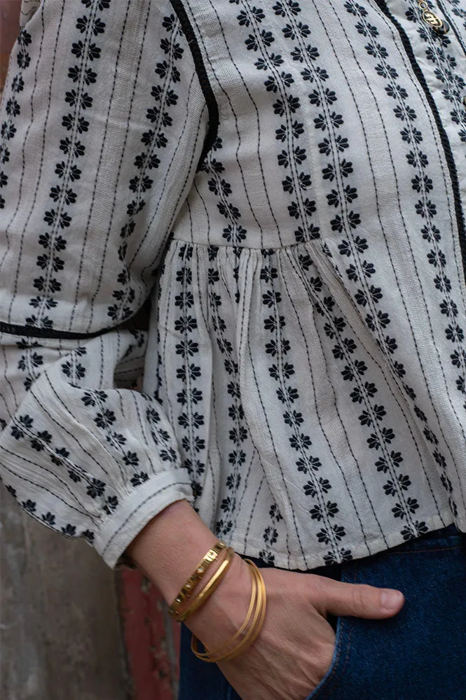 Maison Hotel Vintage Shell Consuelito Blouse