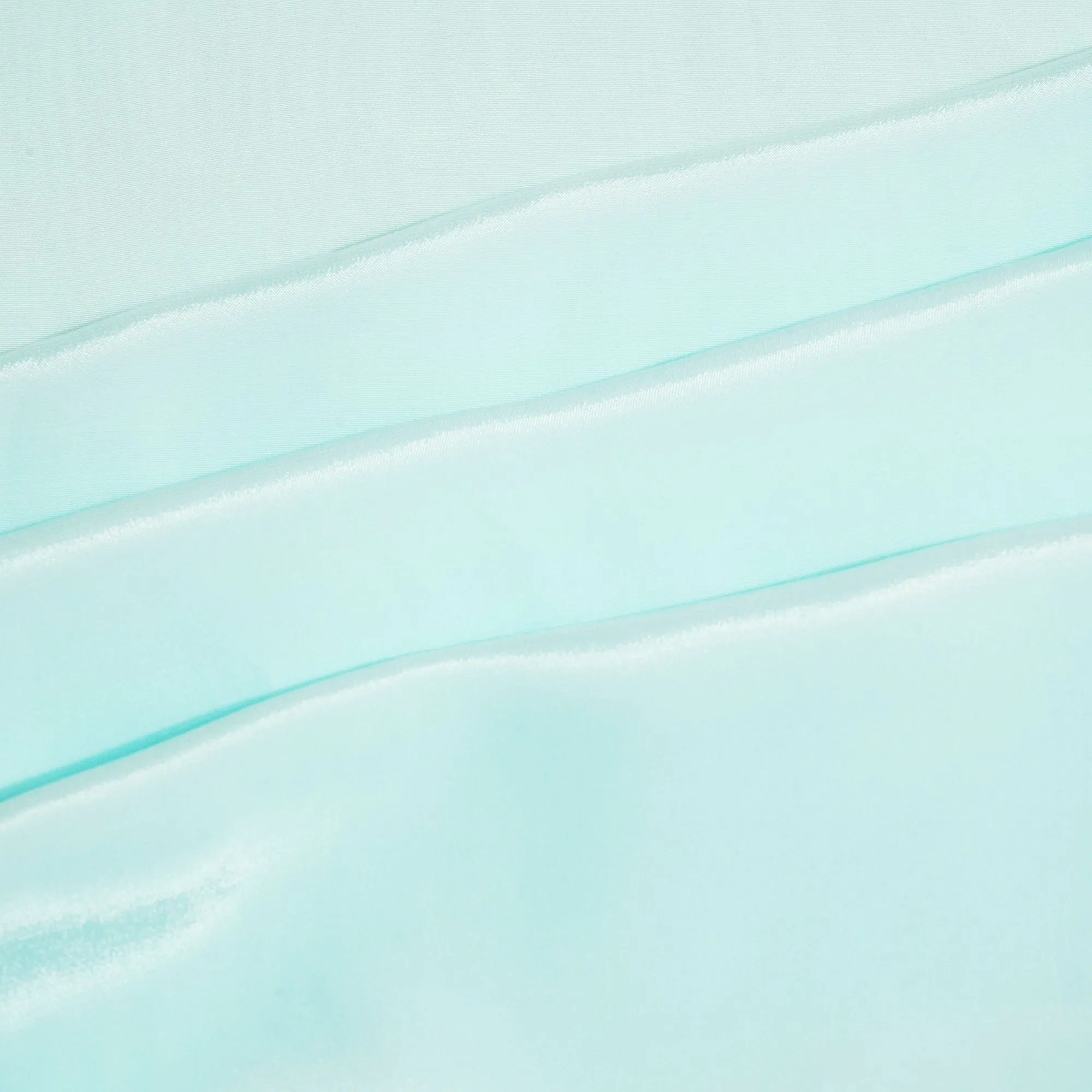 Mint Green Solid Natural Crepe Fabric 01001 GT-19717