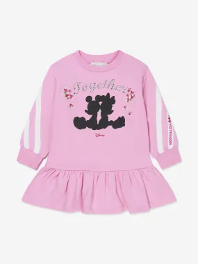 Monnalisa Girls Mickey and Minnie Sweater Dress