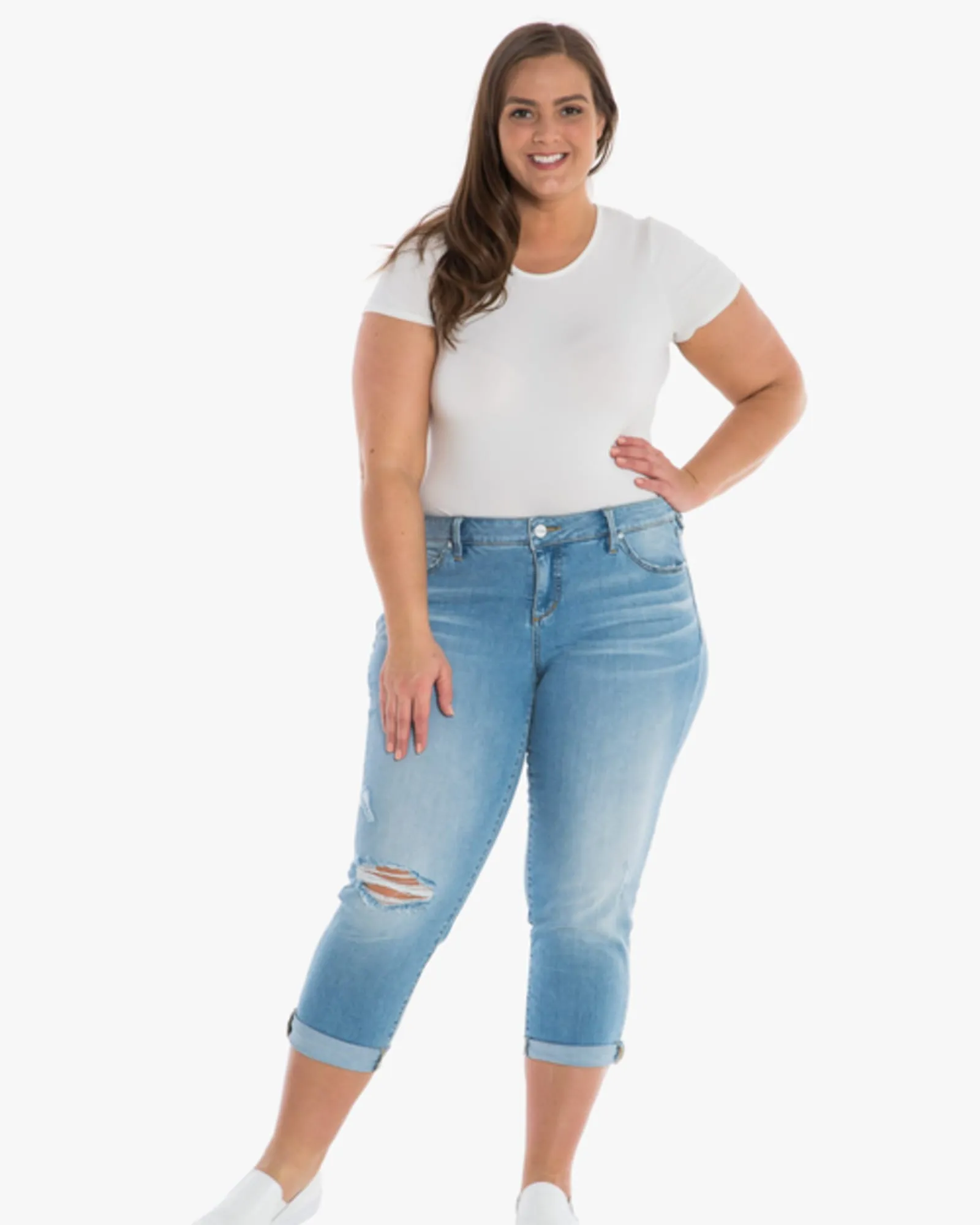 Naomi Distressed Boyfriend Jean | THEA
