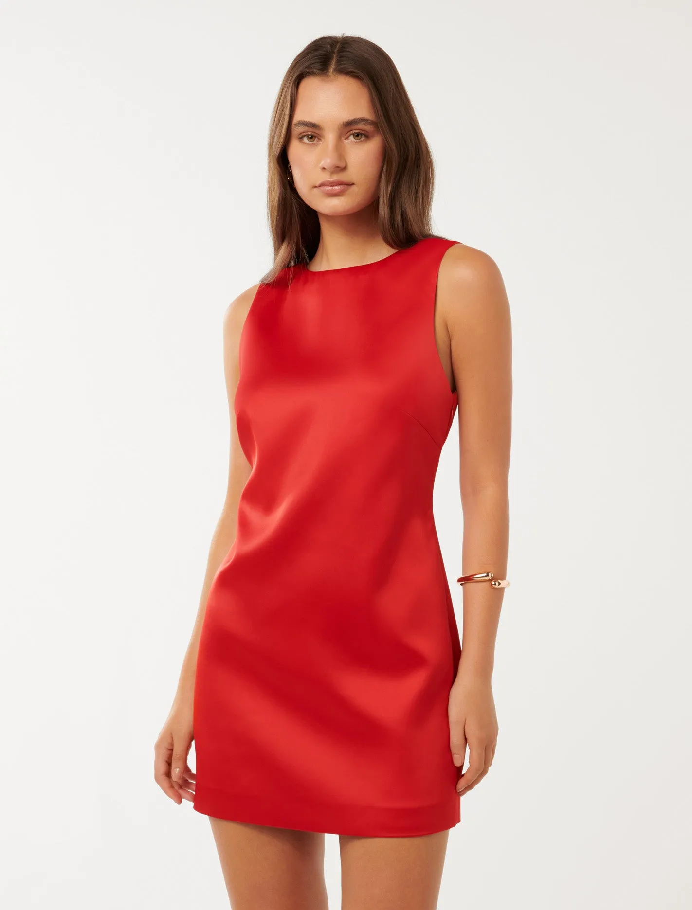 Nellie Low Bow Back Mini Dress