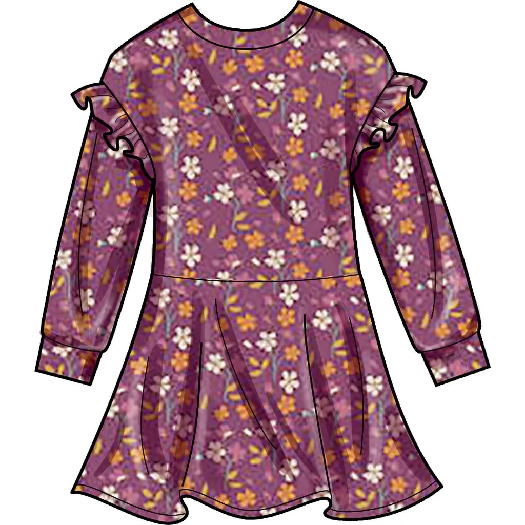 New Look Sewing Pattern N6715 Children's Top, Pants, Dress and Hat