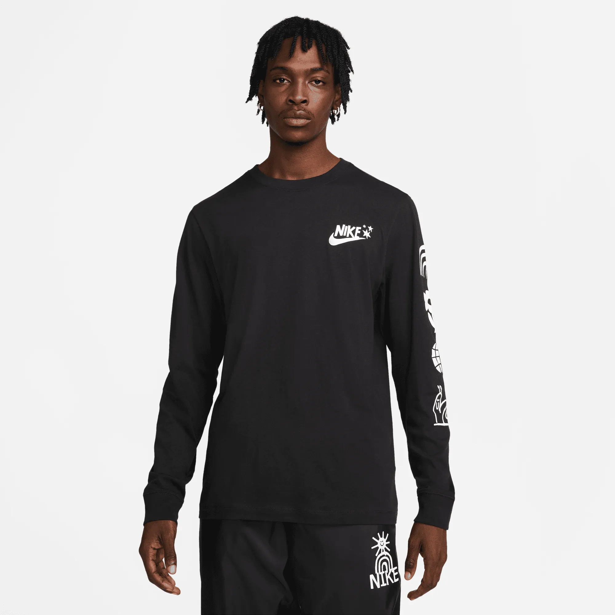 NIKE SPORTSWEAR LONG SLEEVE TEE "HAVE A NIKE DAY"