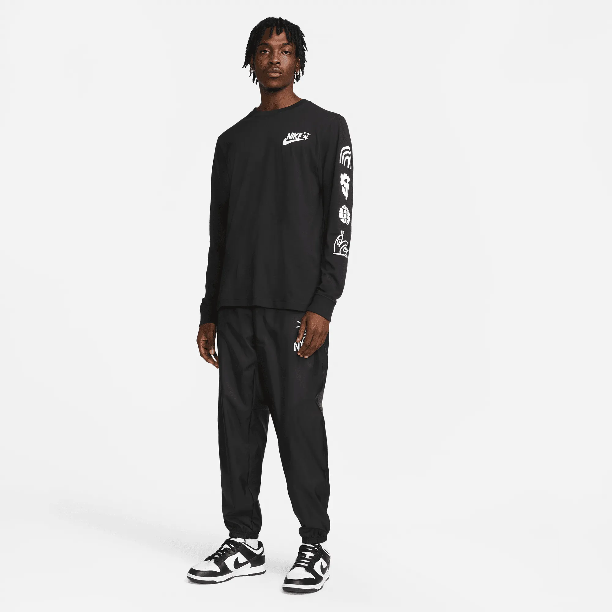 NIKE SPORTSWEAR LONG SLEEVE TEE "HAVE A NIKE DAY"