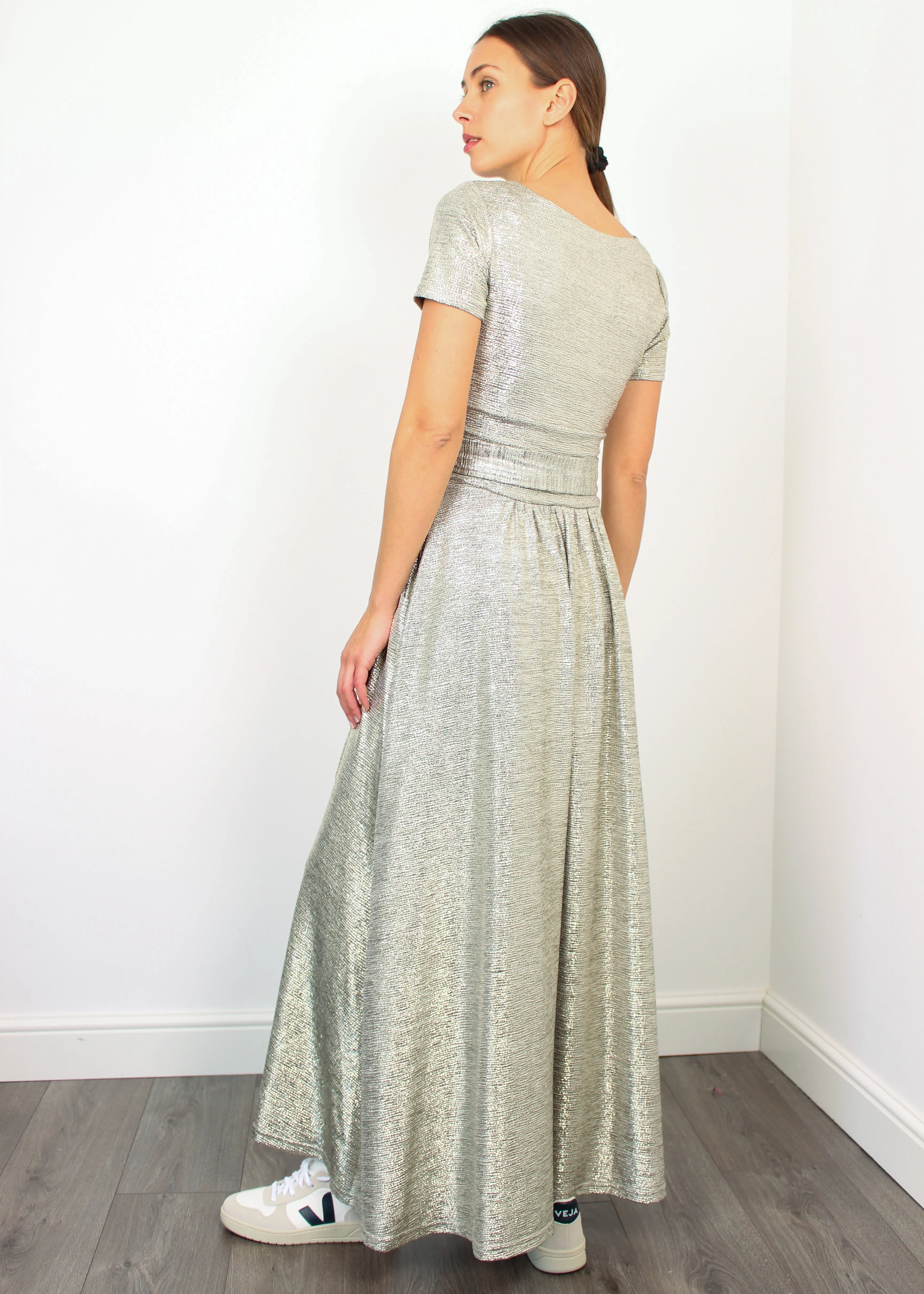 Onjenu Laurie Jumpsuit in Metallic Print