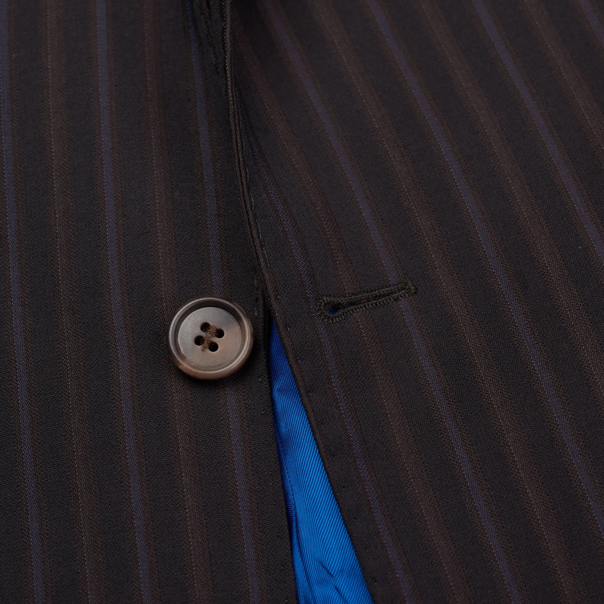 OZWALD BOATENG Black Striped Wool Jacket EU 50 NEW US 40