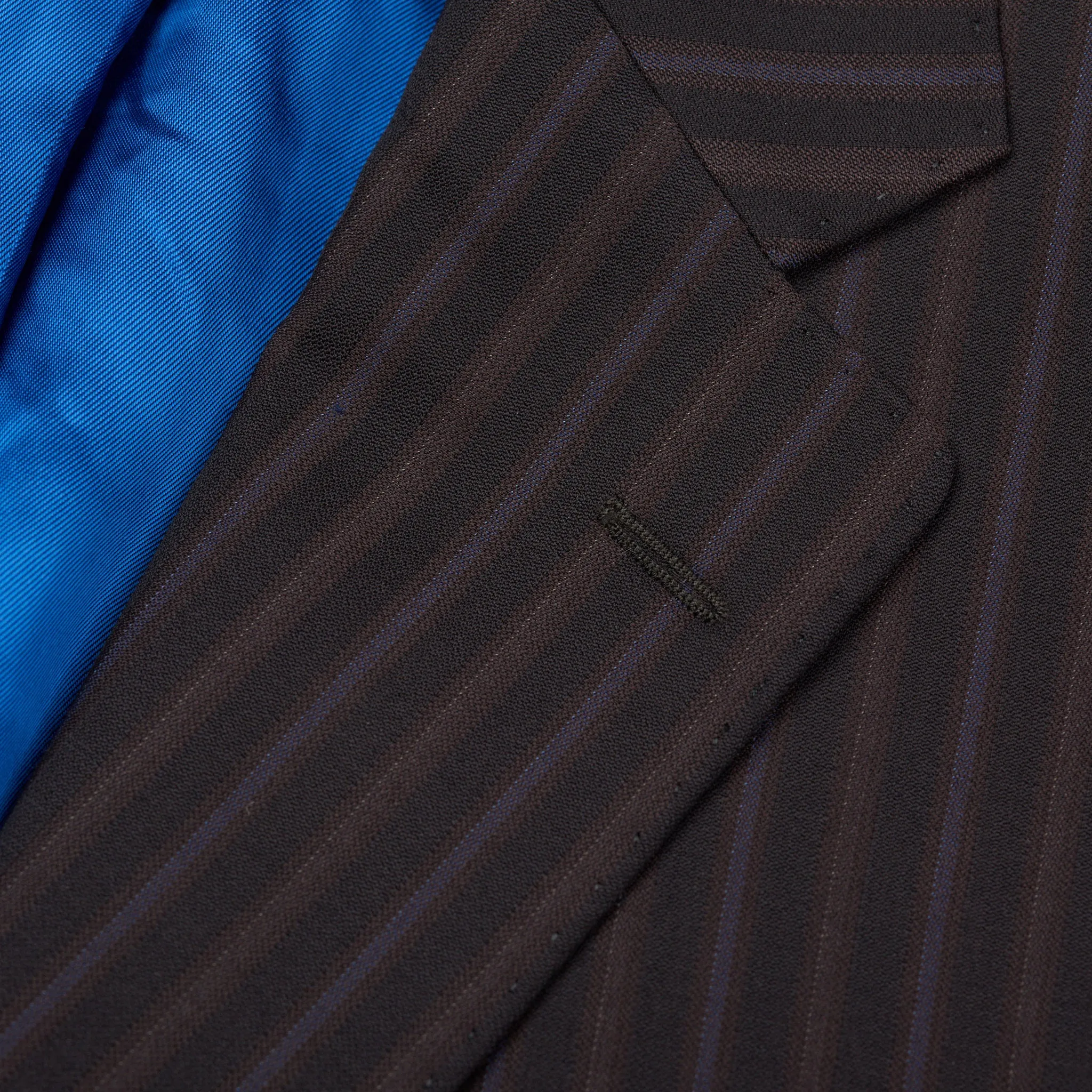 OZWALD BOATENG Black Striped Wool Jacket EU 50 NEW US 40