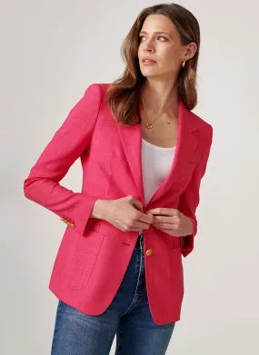 Parigi Single-Breasted Patch Pocket Blazer