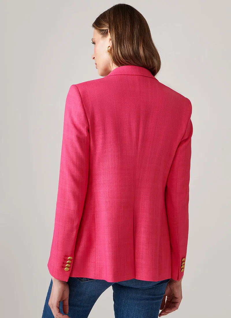 Parigi Single-Breasted Patch Pocket Blazer