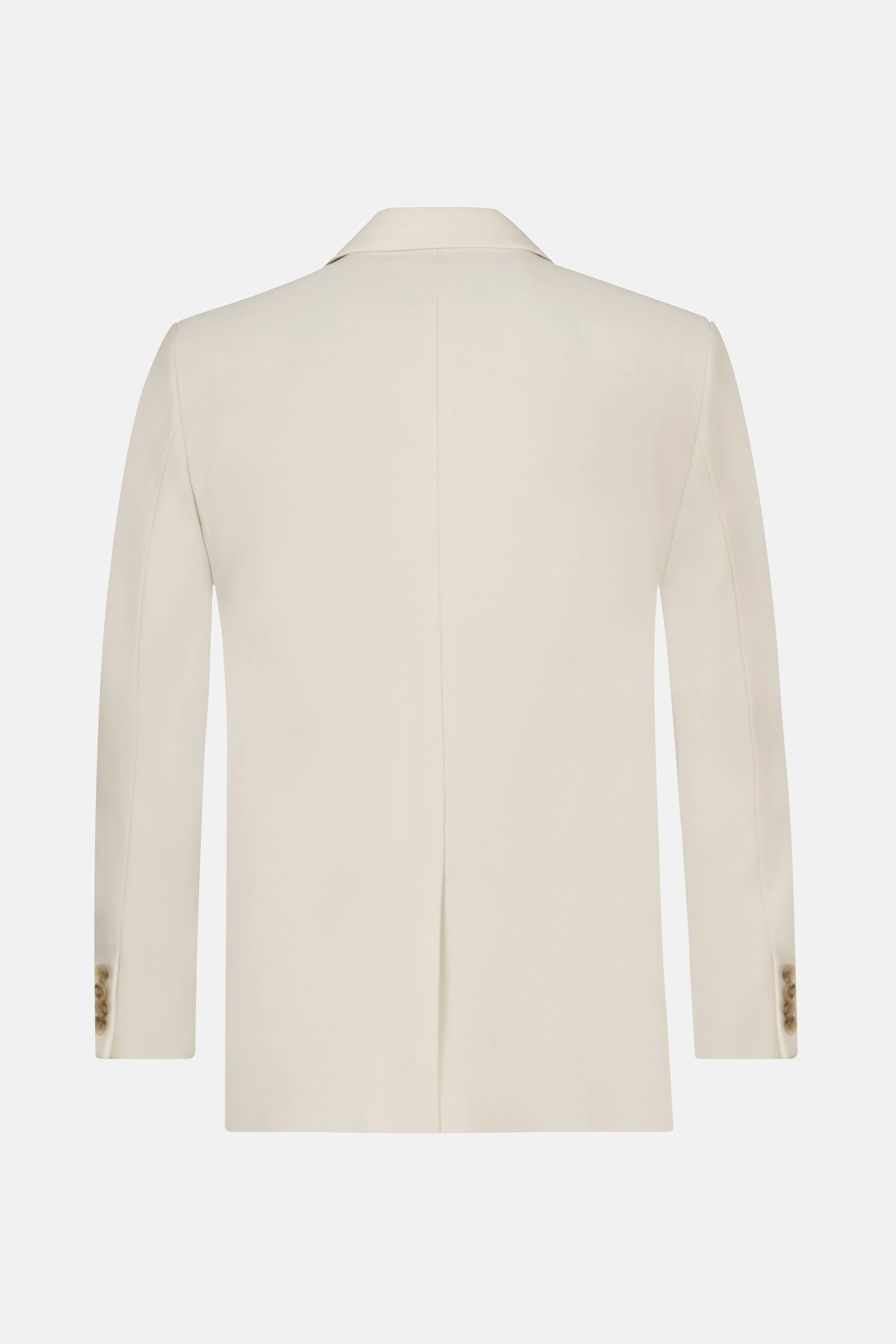 Patterned Off White Blazer