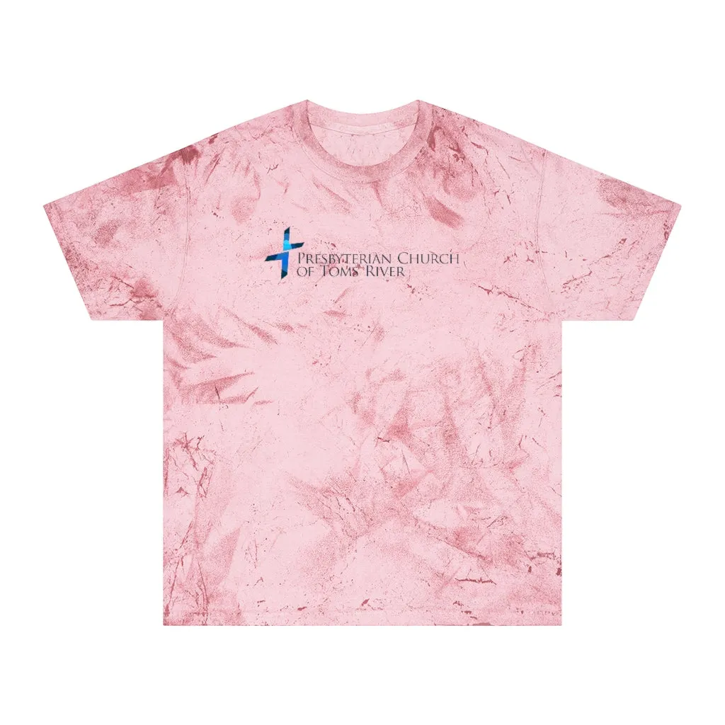 PCTR Cross Logo Unisex Color Blast T-Shirt