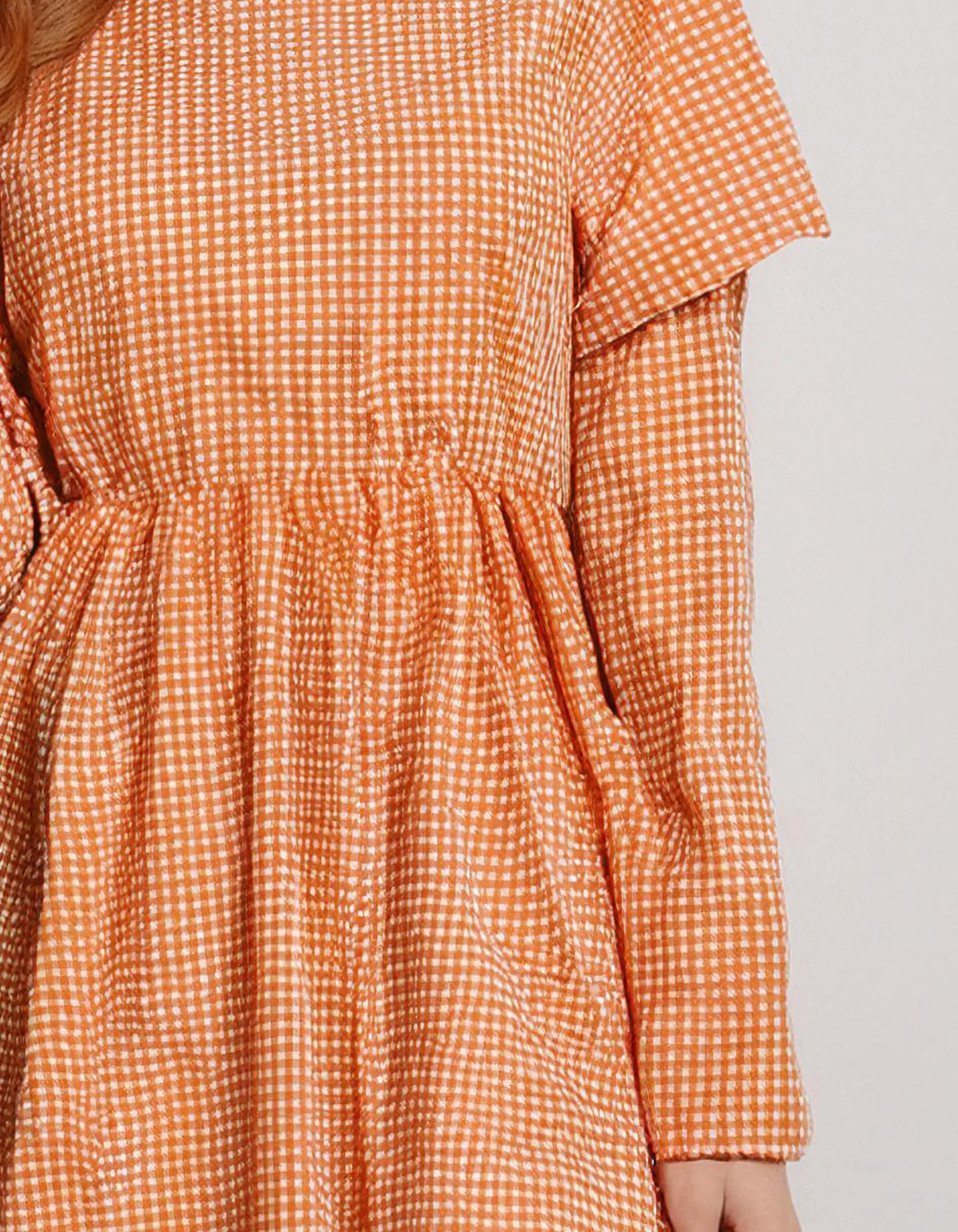 Peach Blossom Mini Dress