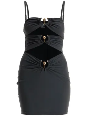 Pierced Orbit Mini Dress