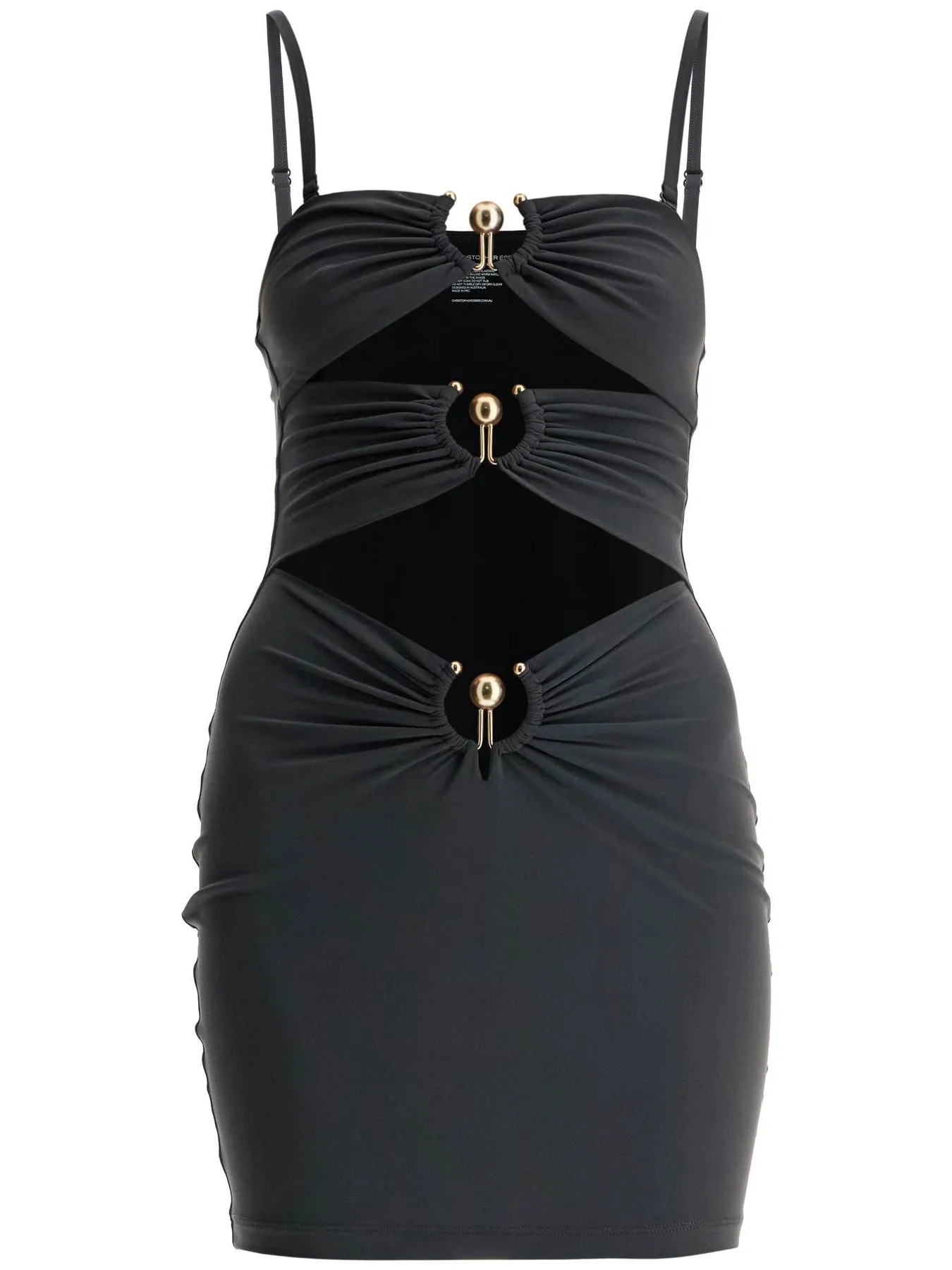 Pierced Orbit Mini Dress