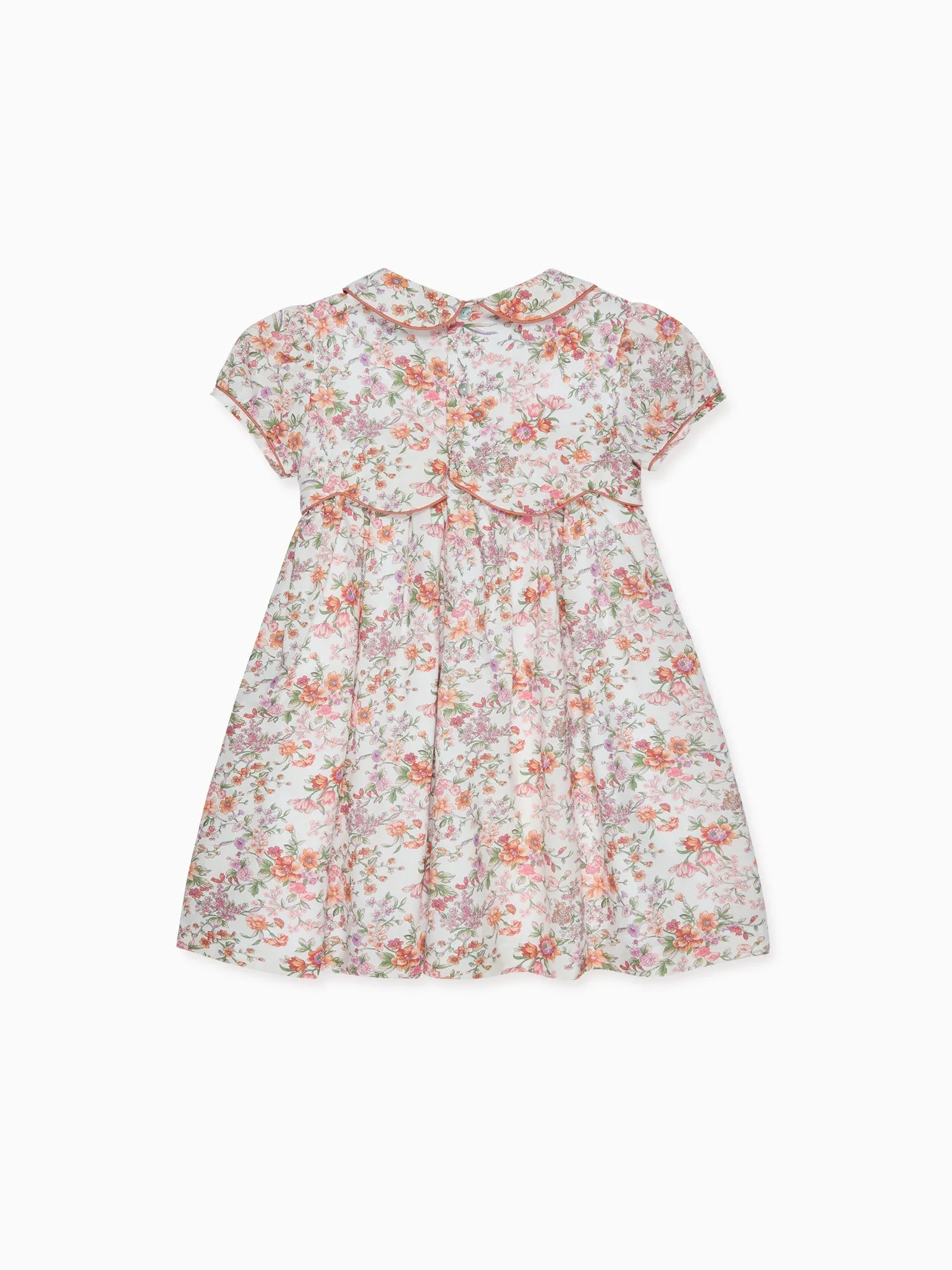 Pink Floral Romina Girl Dress