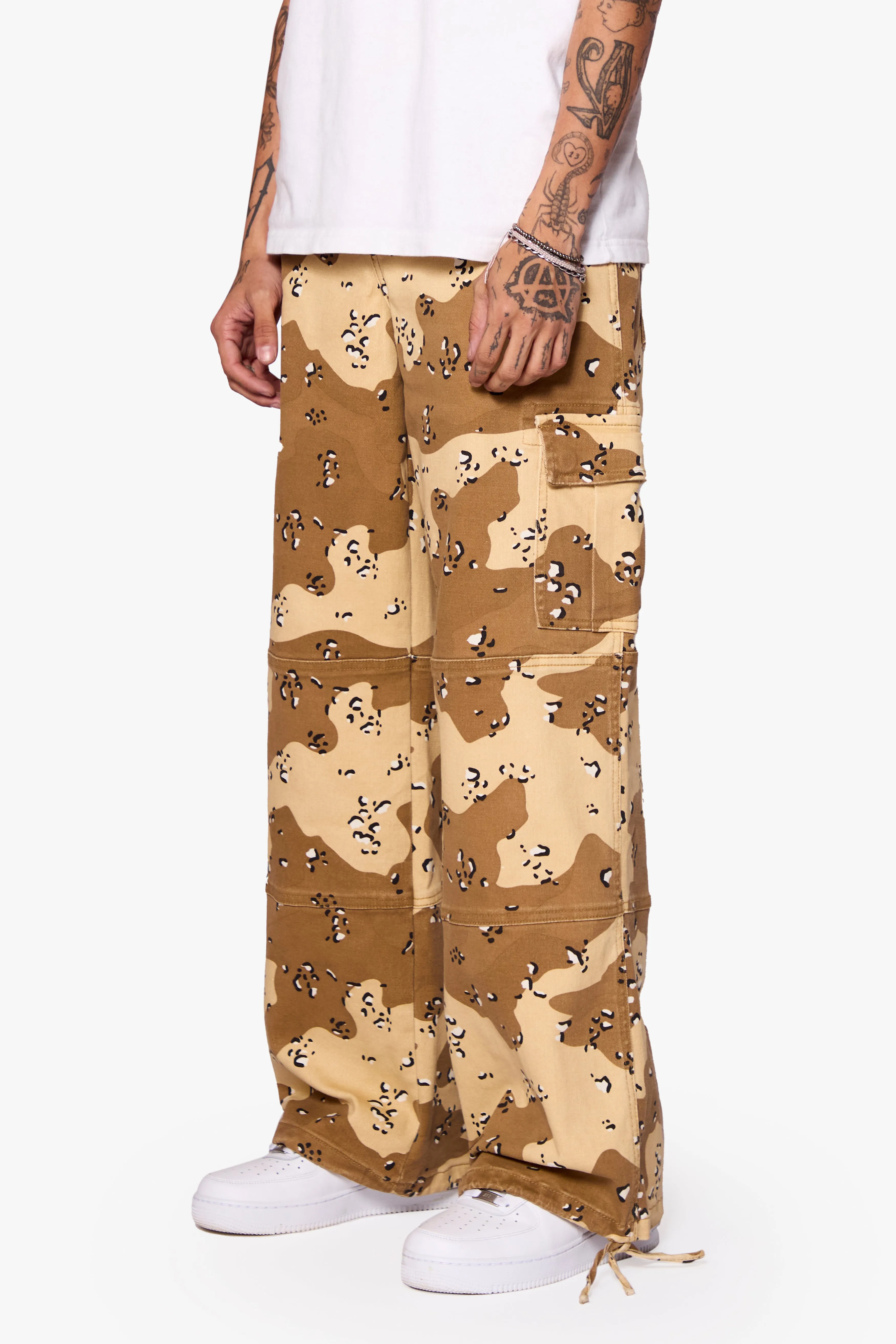 "SAFARI" DESERT STORM BAGGY DENIM JEAN
