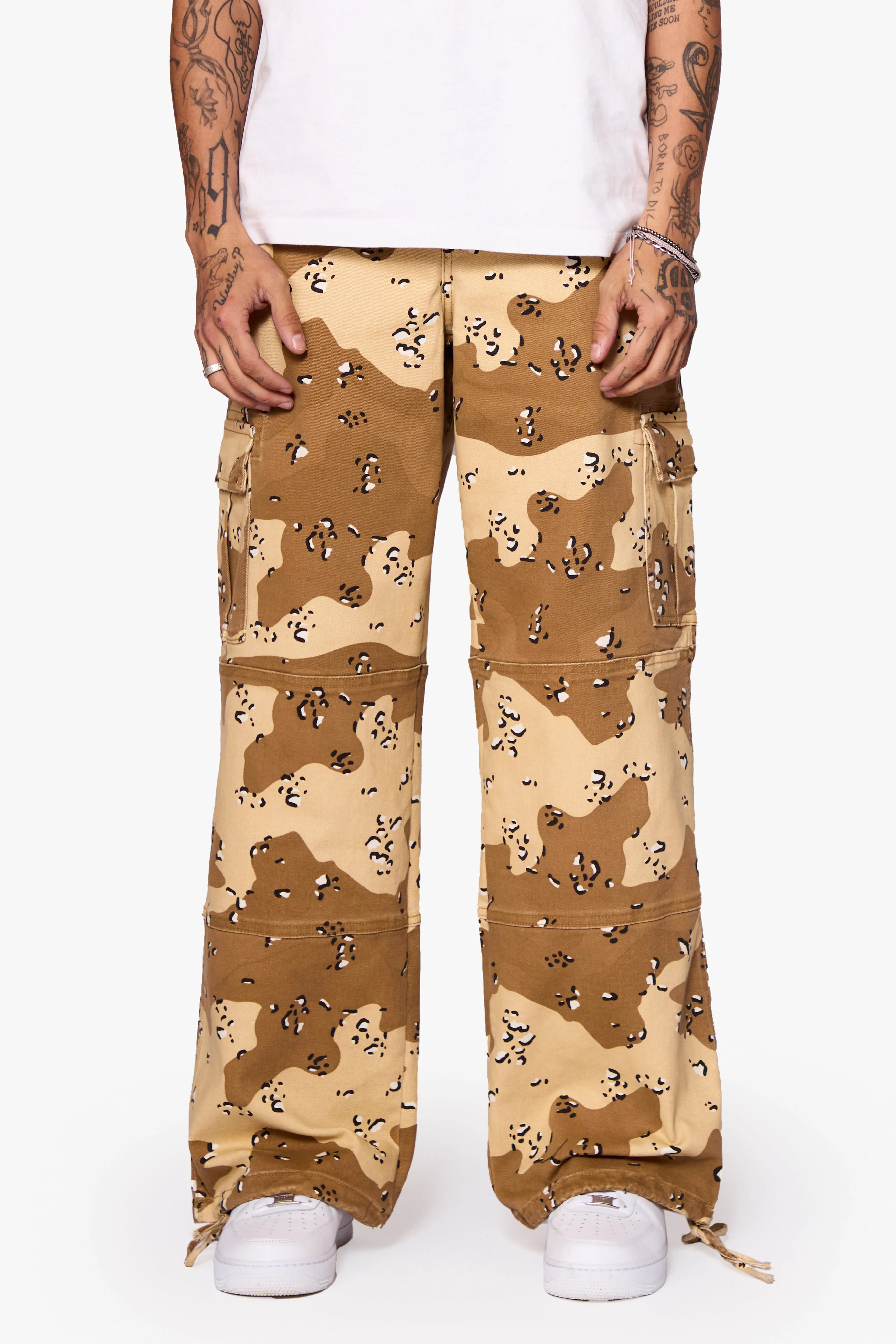 "SAFARI" DESERT STORM BAGGY DENIM JEAN