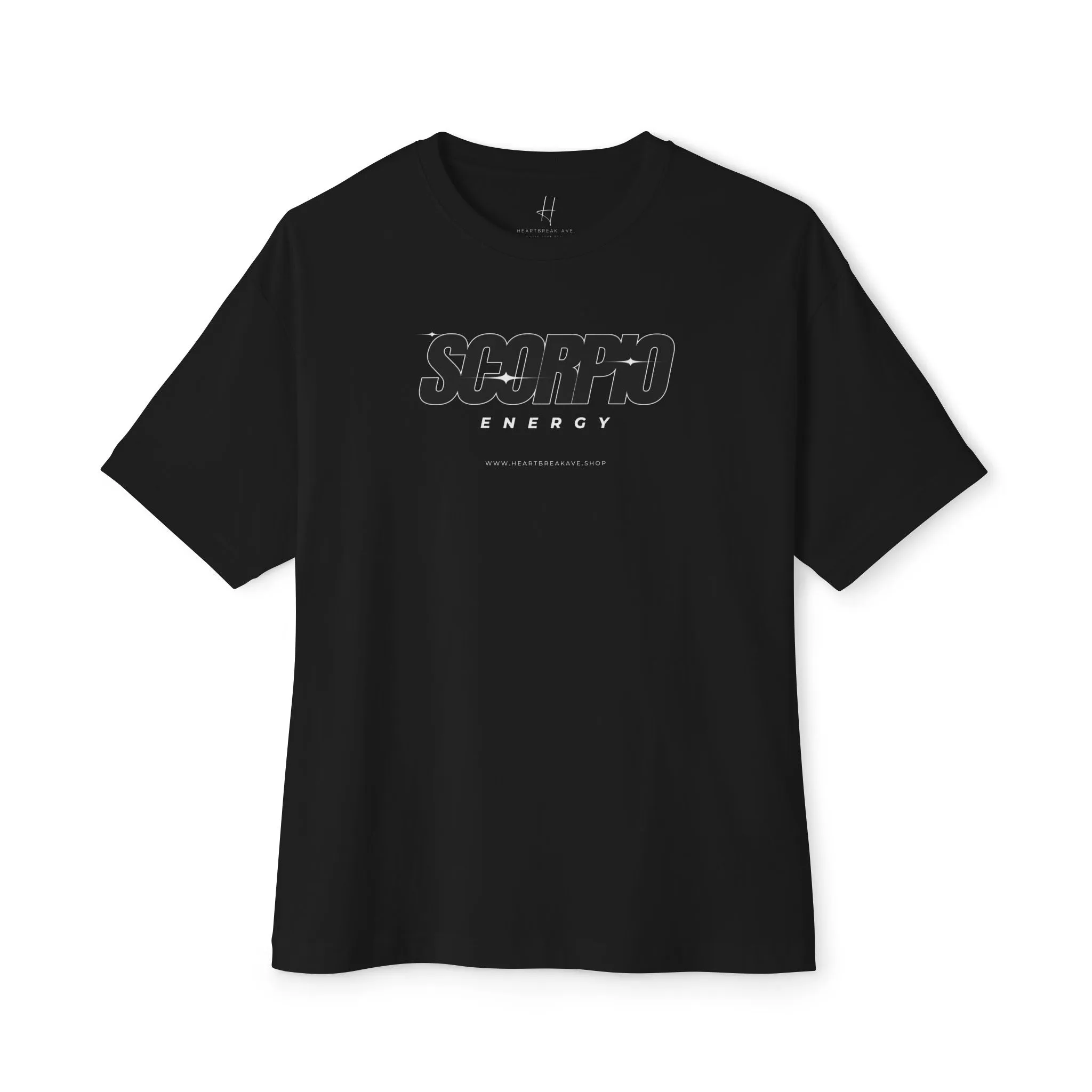 "S.C.O.R.P.I.O." Unisex Oversized Boxy Tee