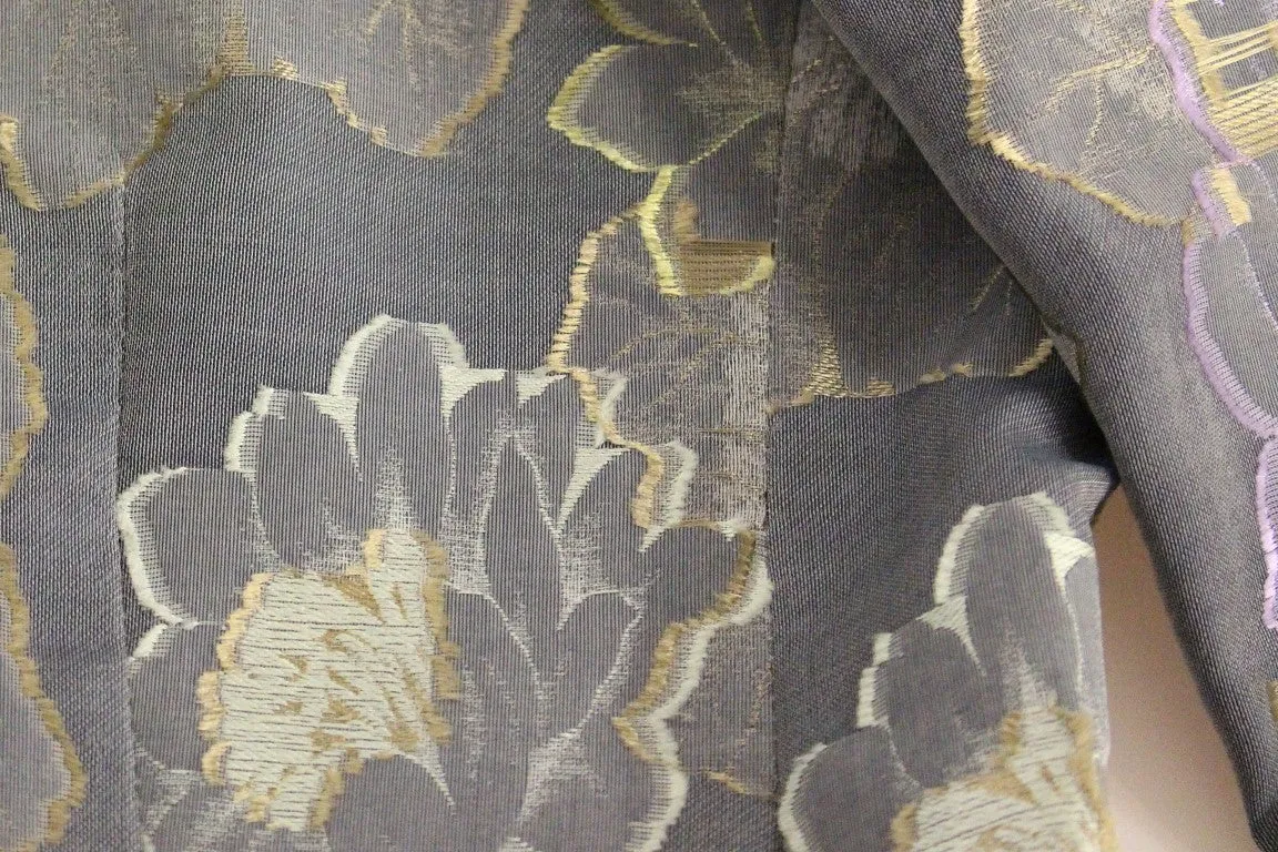 Roberto Fragata Chic Silk Floral One-Button Blazer