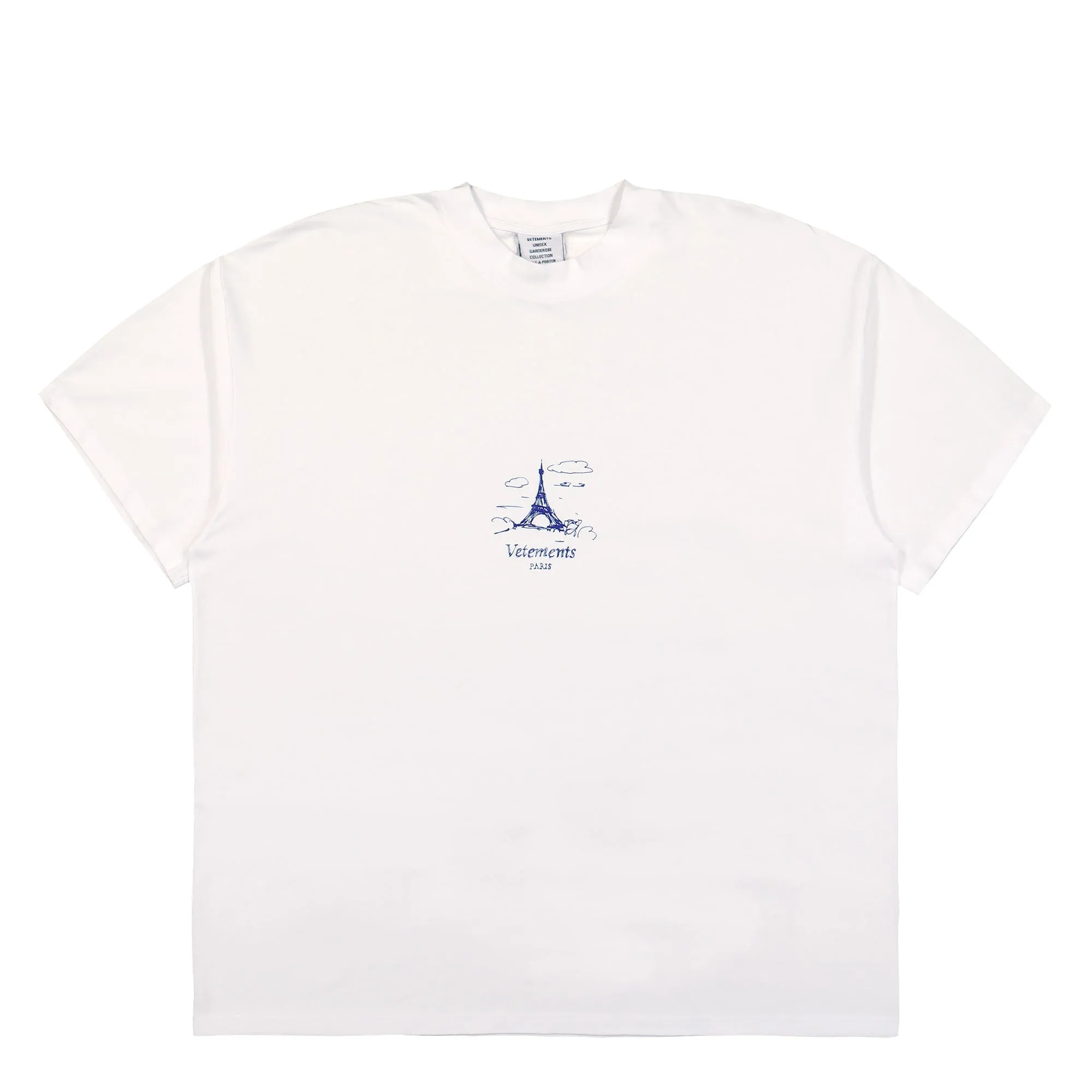 Scribbled Paris Regular T-Shirt