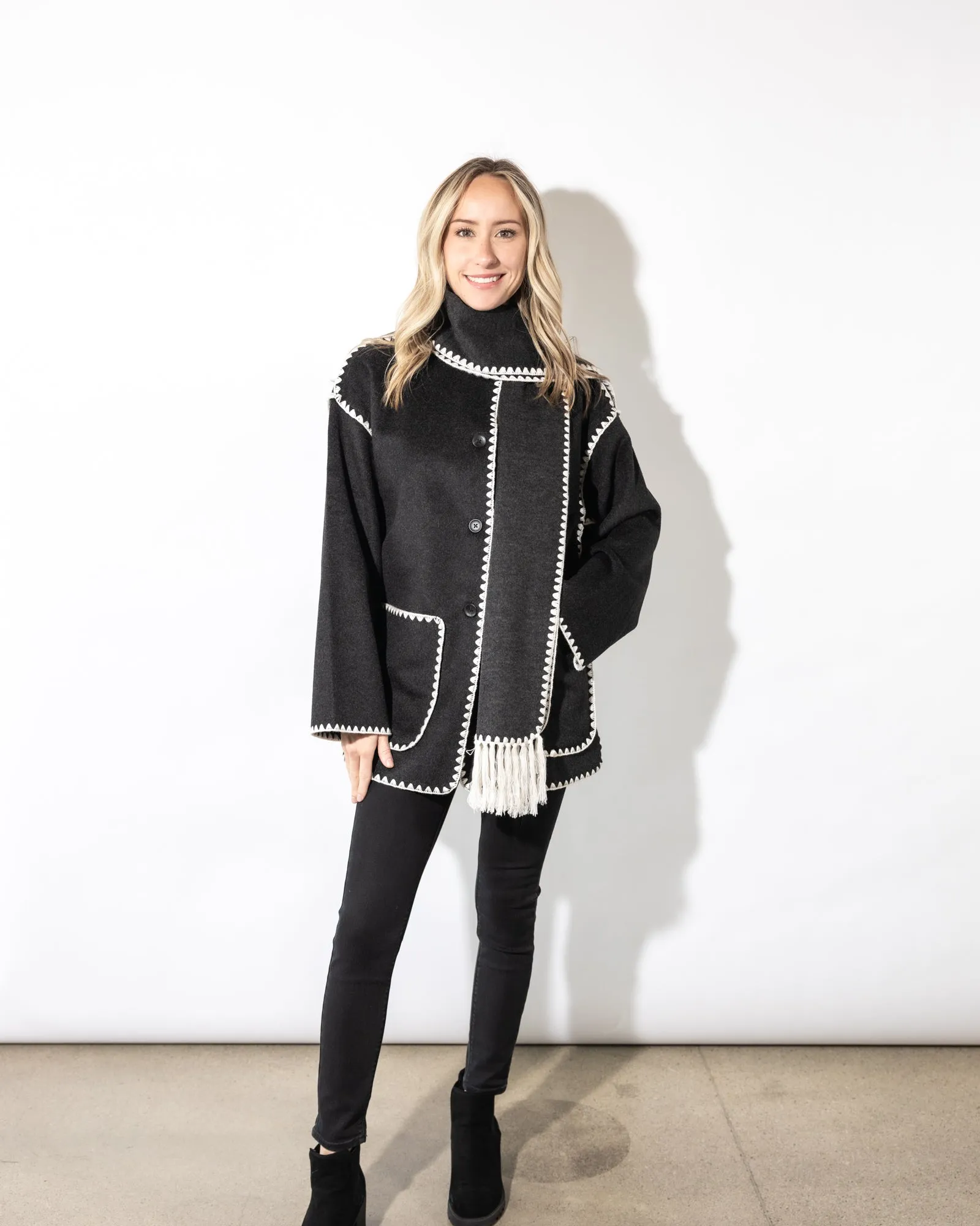 Selena Stitched Jacket