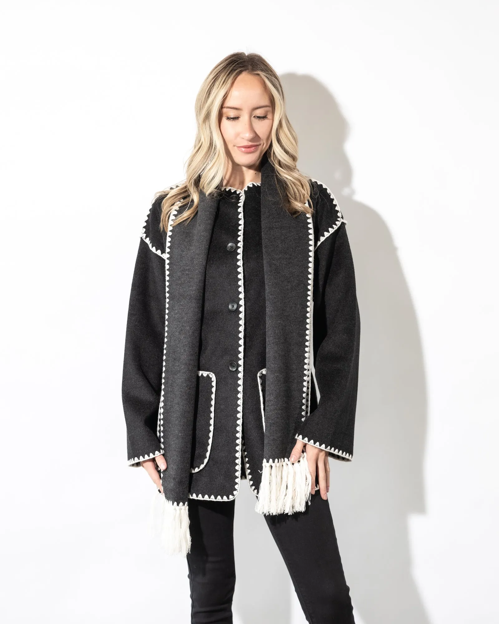 Selena Stitched Jacket