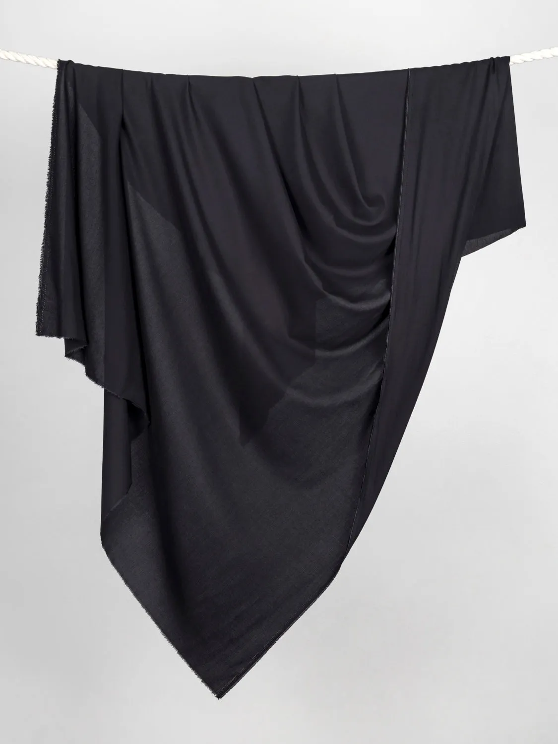 Signature Jewel Tone EcoVero Viscose - Onyx