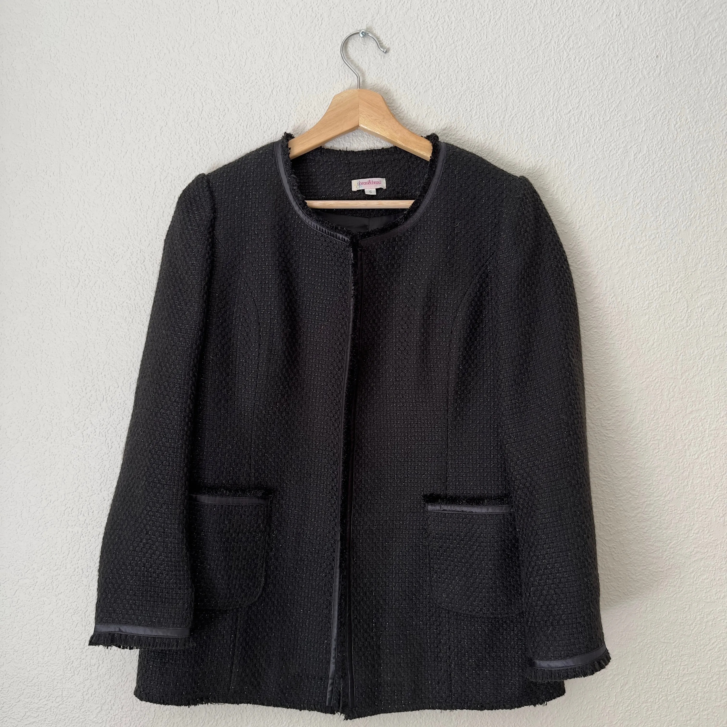 Silk Blend Bouclé Jacket