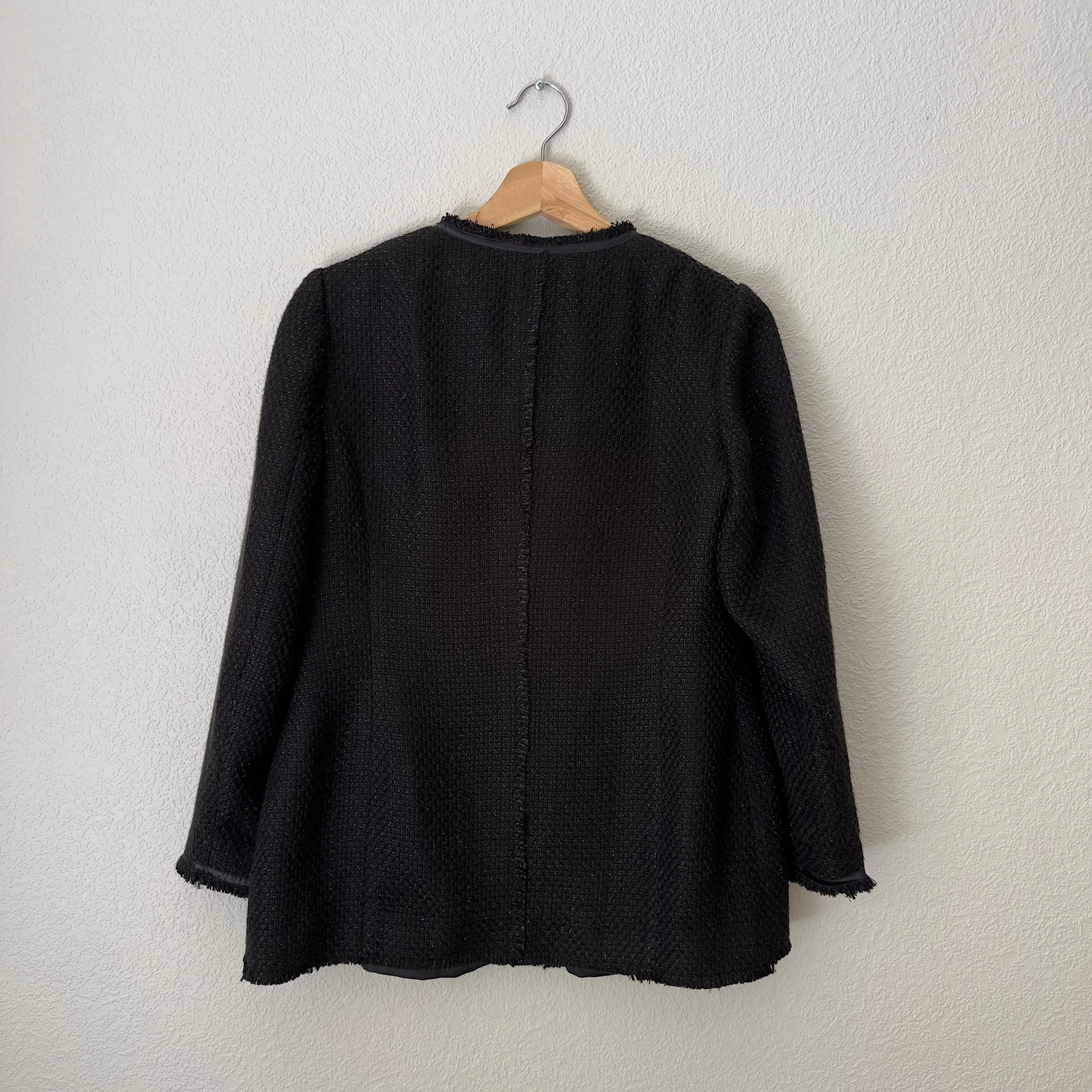 Silk Blend Bouclé Jacket