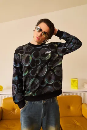 Smiley All Over Sweatshirt
