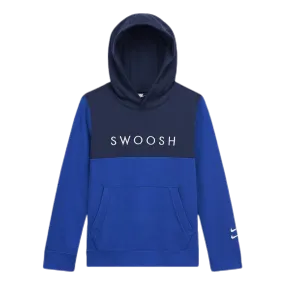Swoosh Hoodie Junior Blue