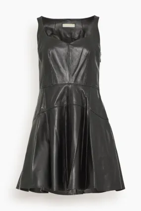 Thais Dress in Noir