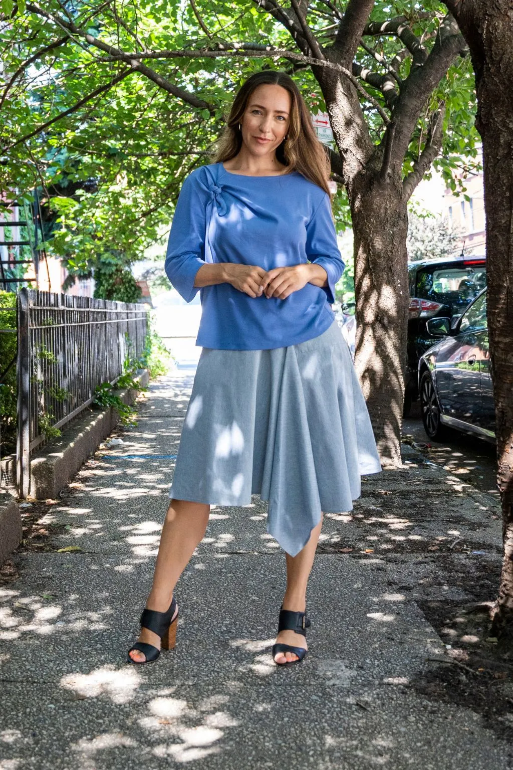 The 5th Date Top (Cobalt)