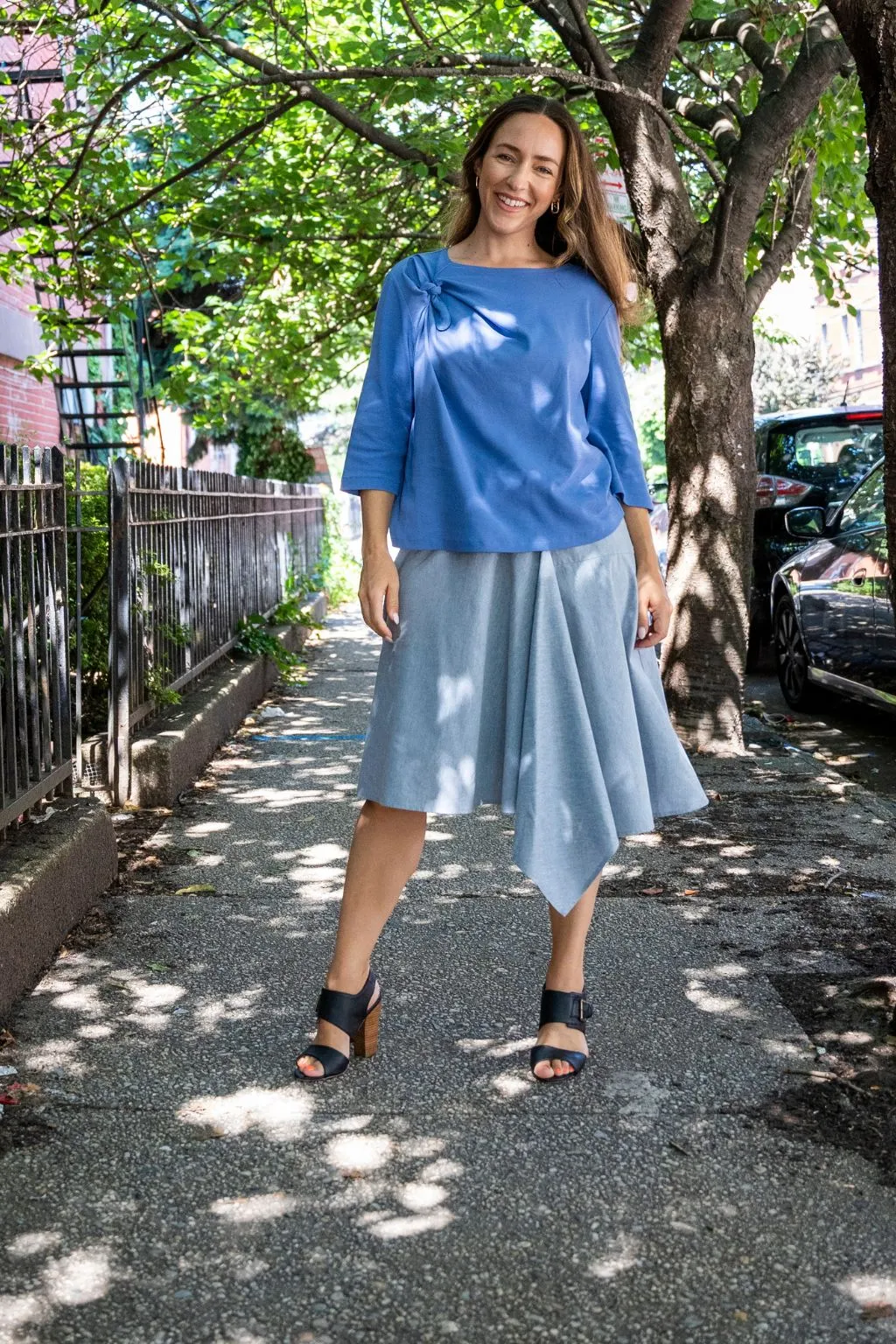 The 5th Date Top (Cobalt)