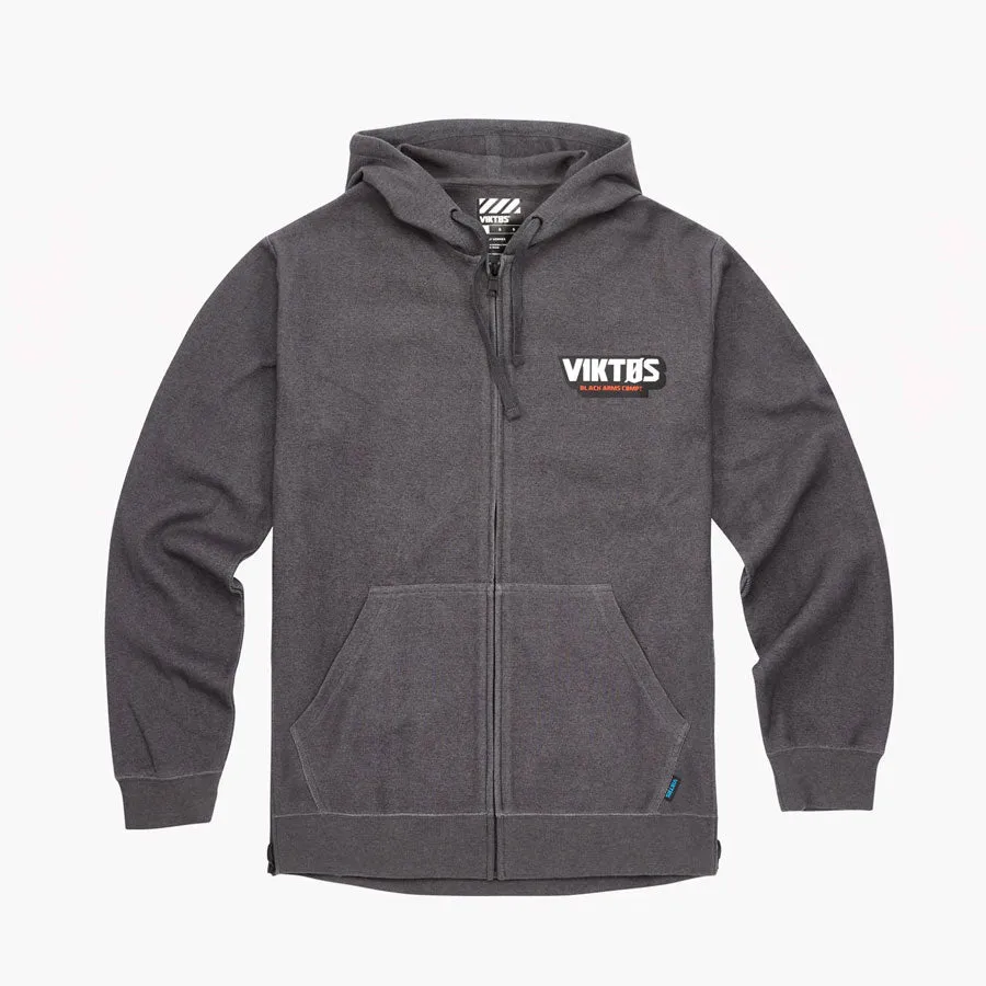VIKTOS Gunvent Stickup Hoodie Dark Grey Heather
