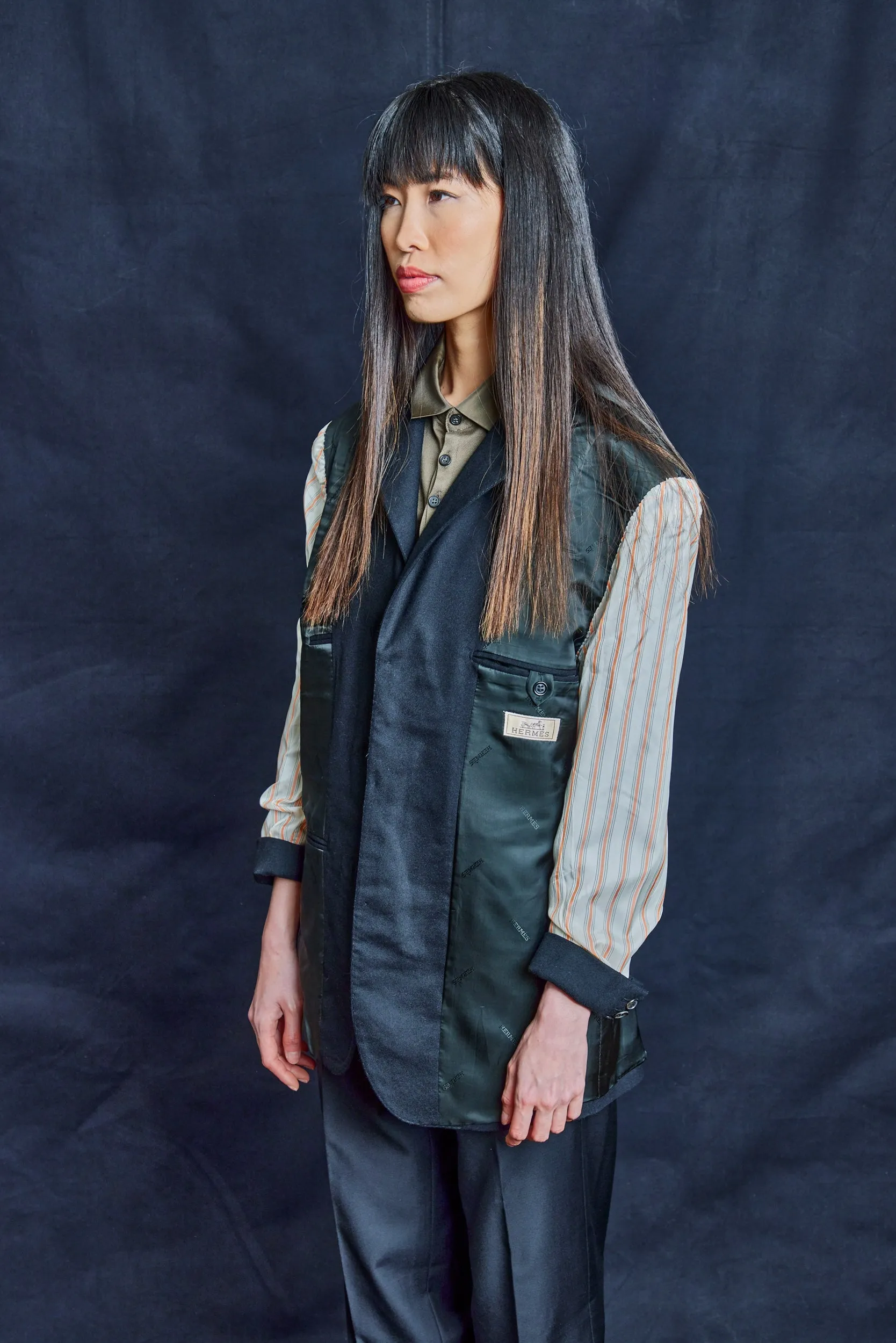 Vintage Repurposed Hermès Blazer