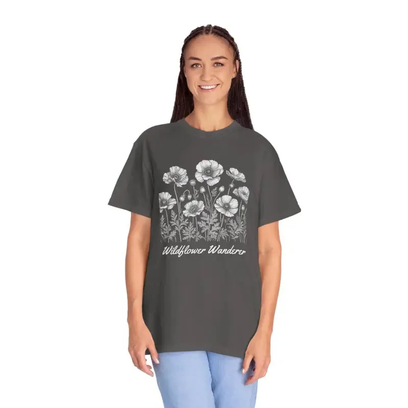 Wildflowers Wanderers Tee Comfort Colors Relaxed Fit