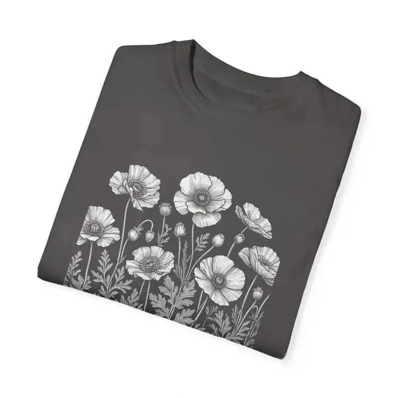 Wildflowers Wanderers Tee Comfort Colors Relaxed Fit