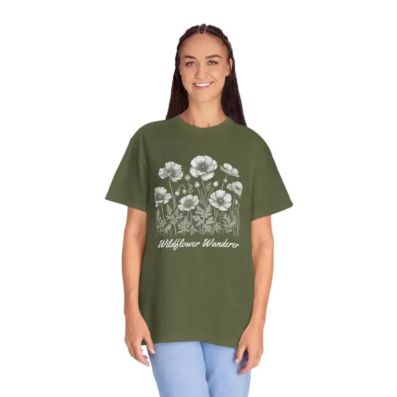 Wildflowers Wanderers Tee Comfort Colors Relaxed Fit