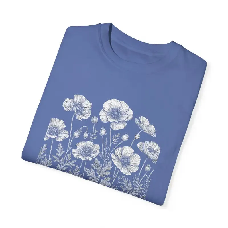 Wildflowers Wanderers Tee Comfort Colors Relaxed Fit